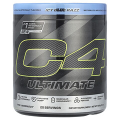 C4® Ultimate, передтренувальний крем, крижано-блакитний, 400 г