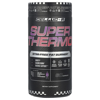 C4 / Cellucor, Suplemento para quemar grasas sin estimulantes Super Thermo™, 60 cápsulas