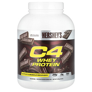 C4 / Cellucor, C4® Whey Protein, Chocolate con leche de Hershey's, 2,38 kg (5,24 lb)