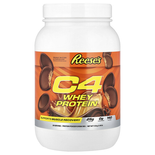 C4 セルコア C4 / Cellucor, C4®ホエイプロテイン、Reese's（リーセス）ピーナッツバター＆チョコレート、1.13kg（2.48ポンド）