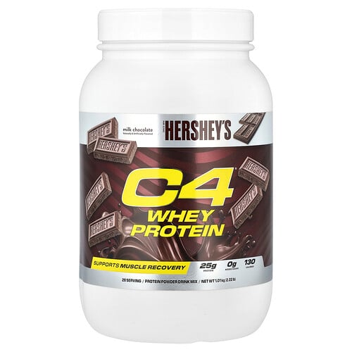 C4 セルコア C4 / Cellucor, C4®ホエイプロテイン、Hershy's（ハーシーズ）ミルクチョコレート、1.01kg（2.22ポンド）