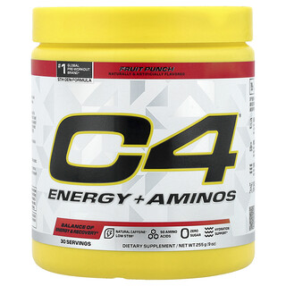 C4 / Cellucor, C4®, Enerji + Amino Asitler, Meyve Punçu, 9 oz (255 g)