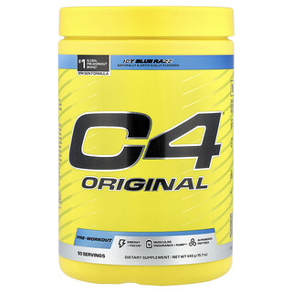 C4 / Cellucor, C4® Original, Pre-Workout, Icy Blue Razz, 15.7 oz (445 g)