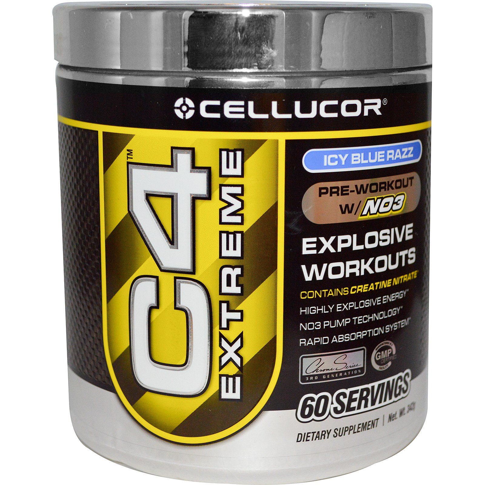 Cellucor C4 Extreme Explosive Workouts Pre Workout W No3 Icy Blue Razz 342 G Iherb