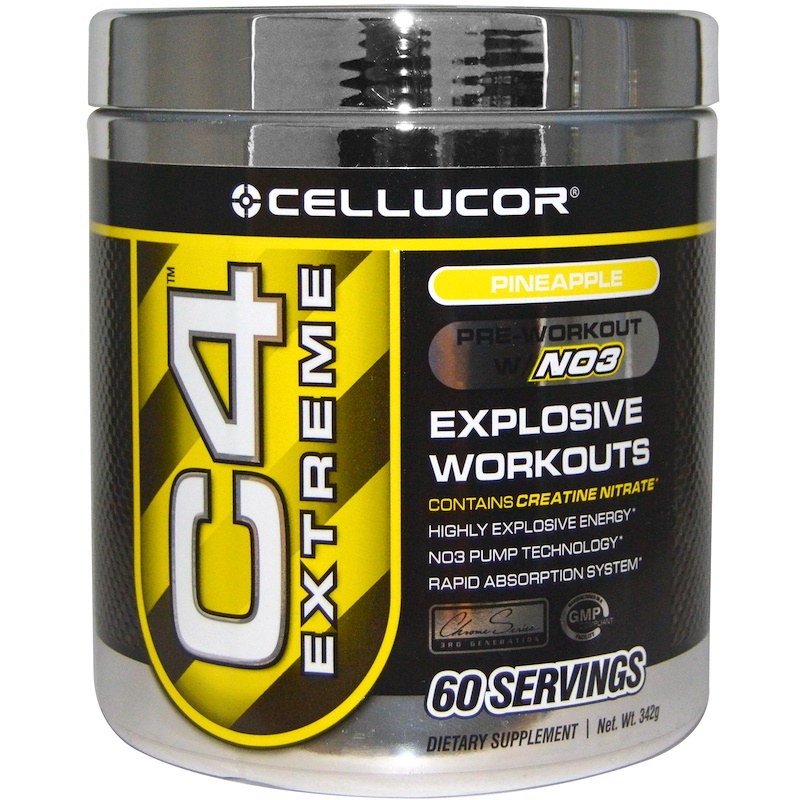 Cellucor, C4 Extreme, PreWorkout w/N03, Pineapple, 342 g iHerb