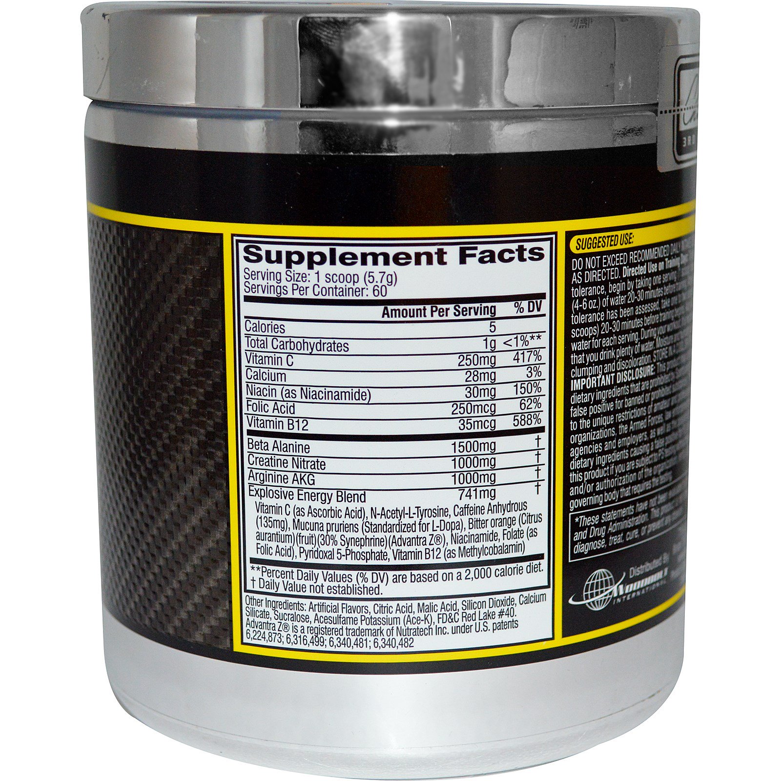  C4 Pre Workout Ingredients Caffeine for Burn Fat fast
