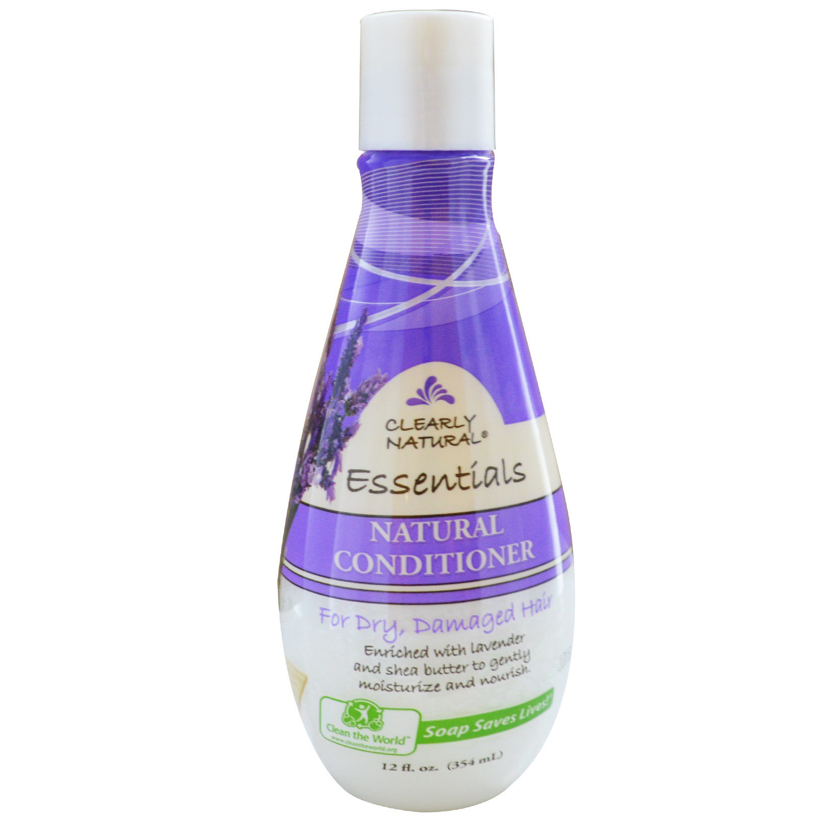 Clearly Natural Natural Conditioner For Dry Damaged Hair 12 Fl