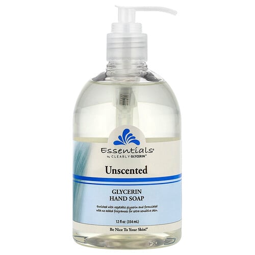 Clearly Natural, Essentials®, Glycerin Hand Soap, Unscented, 12 fl oz (354 ml)