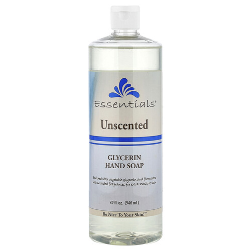 Clearly Natural, Essentials®, Glycerin Hand Soap, Unscented, 32 fl oz (946 ml)
