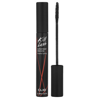Clio, Kill Lash, Superproof Mascara, 02 Volume Curling, 7 g (0,24 oz.)