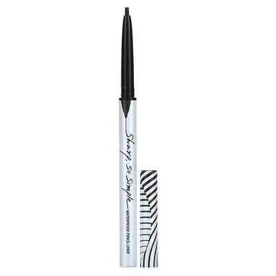 Clio Sharp, So Simple, Waterproof Pencil Liner, 01 Black, 0.004 oz (0.14 g)