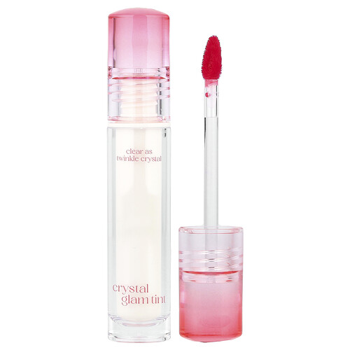 Clio Crystal Glam Tint, 10 Baby Berry, 0.11 oz (3.4 g)