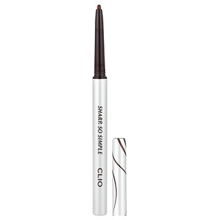 Clio, Sharp, So Simple Waterproof Pencil Liner, 02 Brown, 0.004 oz (0.14 g)