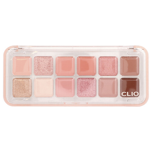 Clio Pro Eye Palette Air, 09 Peach Mate Apple , 1 Count