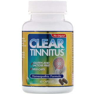Clear Products, Clear Tinnitus, formule acouphènes, 60 capsules