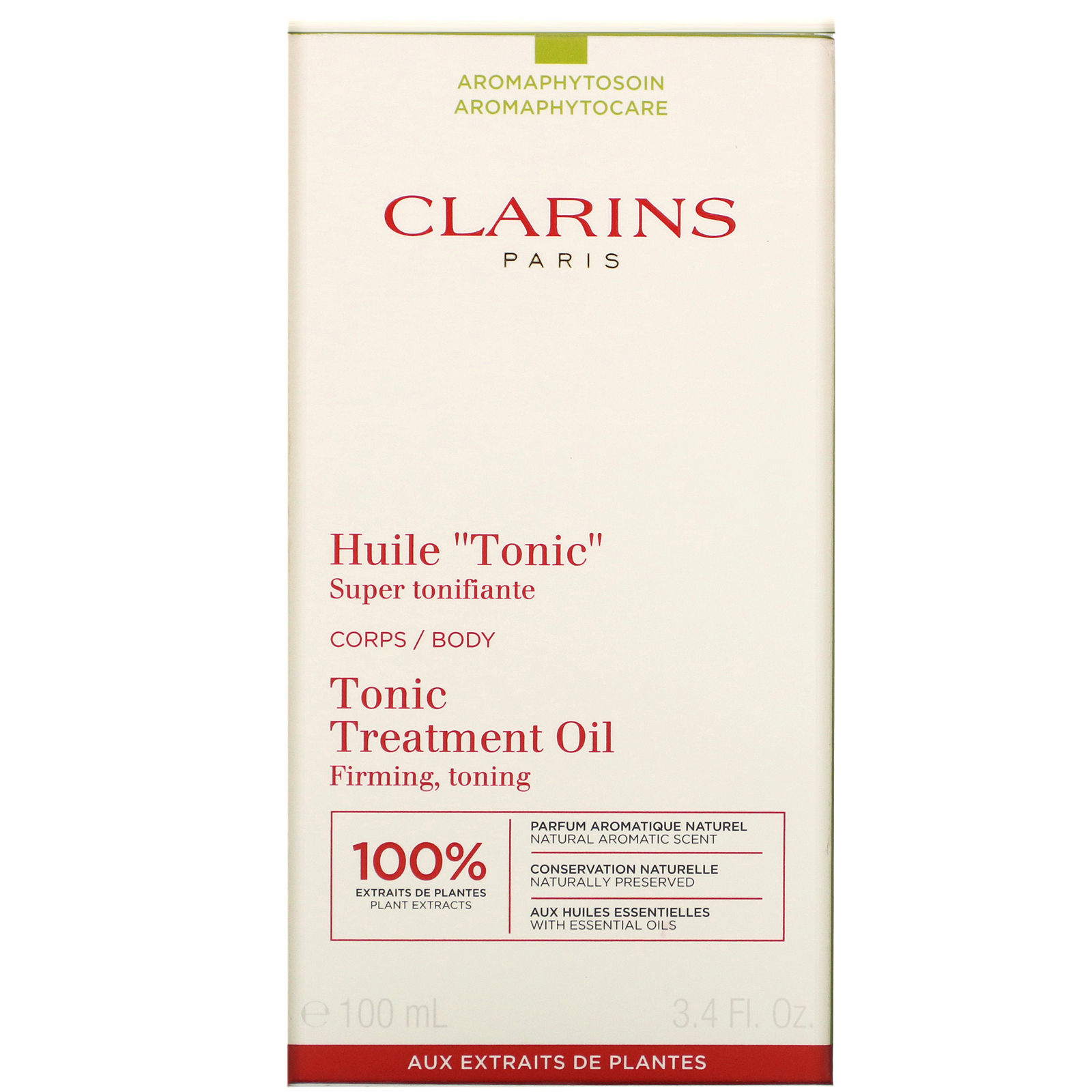 Clarins, Tonic, Body Treatment Oil, 3.4 fl oz (100 ml) iHerb