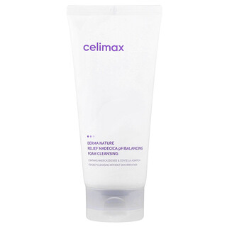 Celimax, Derma Nature, Relief Madecica pH-kiegyensúlyozó hab, tisztító, 150 ml (5,07 fl oz)