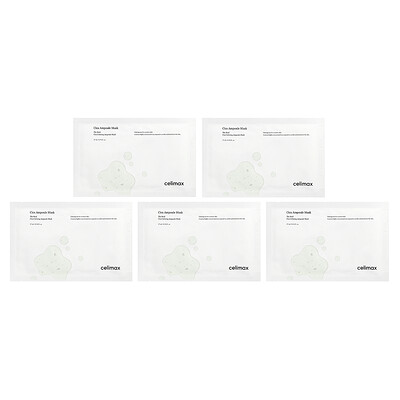 Celimax , Cica Ampoule Beauty Mask, 5 Sheets, 0.91 Oz (27 Ml) Each