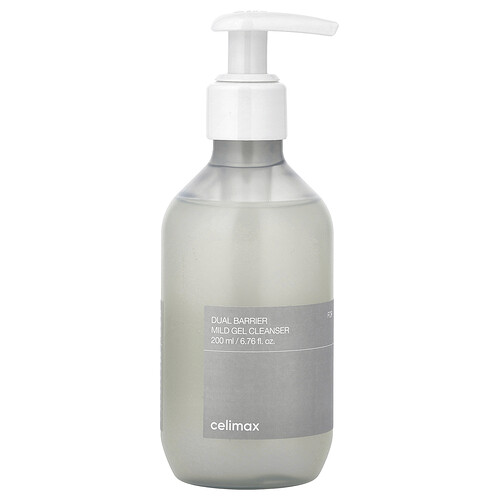 Celimax Dual Barrier Mild Gel Cleanser, For Sensitive/Dry Skin , 6.76 fl oz (200 ml)