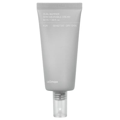 Celimax, Crema de doble barrera para usar, Para piel sensible y seca, 50 ml (1,69 oz. líq.)