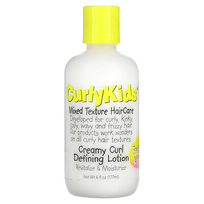 

CurlyKids Creamy Curl Defining Lotion Feather Light 6 fl oz (177 ml)