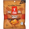 Caveman Foods, вяленая, курица острая барбекю, 2,5 унции (71 г)