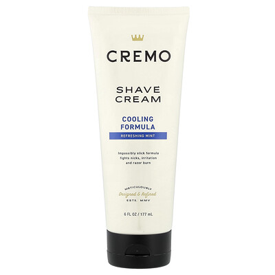 Photos - Shaving Foam / Shaving Cream Cremo Cremo, Shave Cream, Refreshing Mint, 6 fl oz  CMO-00408(177 ml)