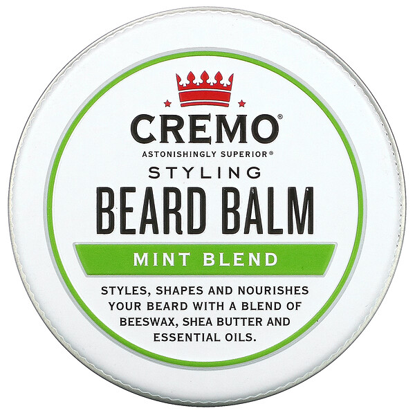 Cremo‏, Styling Beard Balm, Mint Blend, 2 oz (56 g)