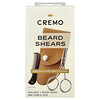 Beard Shears with Mini Comb & Case, 3 Piece Kit