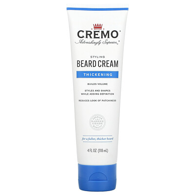 Купить Cremo Крем для укладки бороды, для густоты волос, 118 мл (4 жидк. Унции)
