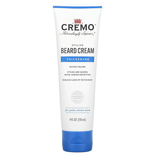 Cremo, Styling Beard Cream, Thickening, 4 fl oz (118 ml)