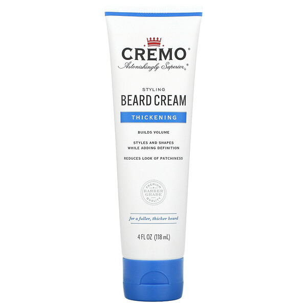 Styling Beard Cream, Thickening, 4 fl oz (118 ml)