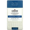 Cremo‏, Anti-Perspirant & Deodorant, No.04, Blue Cedar & Cypress, 2.65 oz (75 g)