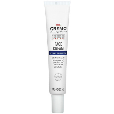 Cremo Defender Series, Face Cream With Retinol, 1 fl oz (30 ml)