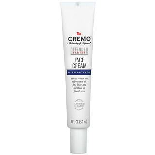 Cremo, Defender Series, Face Cream with Retinol, 1 fl oz (30 ml)