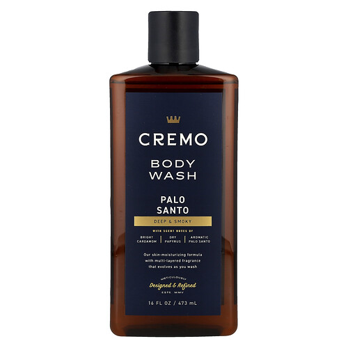 Cremo Body Wash, Palo Santo, 16 fl oz (473 ml)