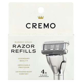 Cremo, Repuestos para maquinillas de afeitar, Cartuchos, 4 cartuchos