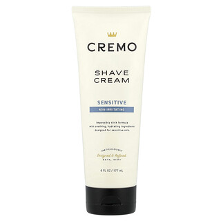 Cremo, Shave Cream, Sensitive , 6 fl oz (177 ml)