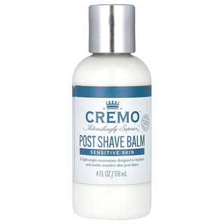 Cremo, Aftershavebalsem, gevoelige huid, 118 ml