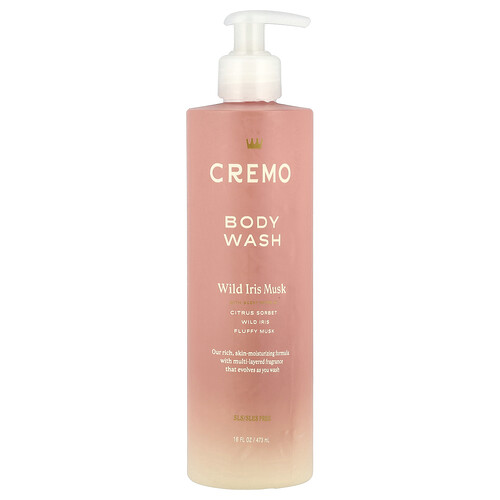 Cremo Body Wash Wild Iris Musk 16 fl oz (473 ml)