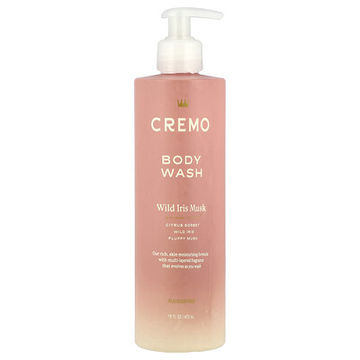 Cremo , Body Wash, Wild Iris Musk, Fl Oz (473 Ml) Size 16
