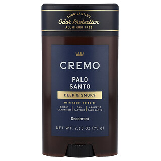 Cremo, Desodorante, Palo santo, 75 g (2,65 oz)