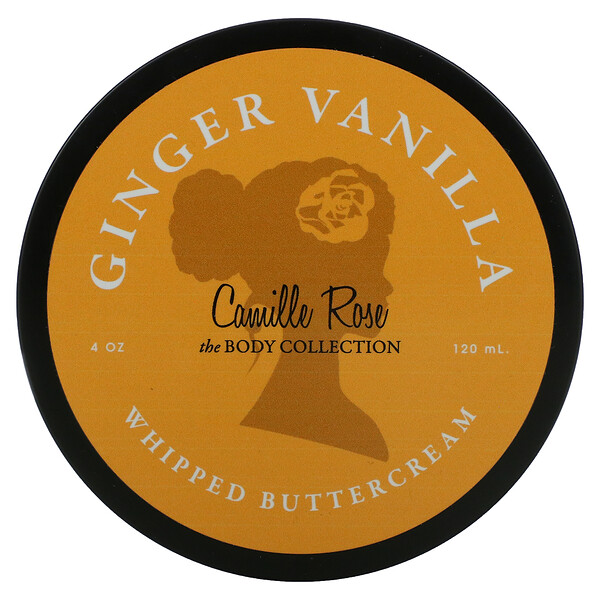 Camille Rose, The Body Collection, Ingwer-Vanille-Buttercreme, 120 ml (4 oz.)