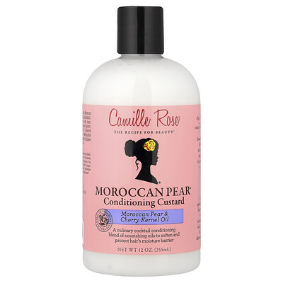 Product Image for Camille Rose, Moroccan Pear , Conditioning Custard, Moroccan Pear & Cherry Kernel Oil, 12 oz (355 ml)