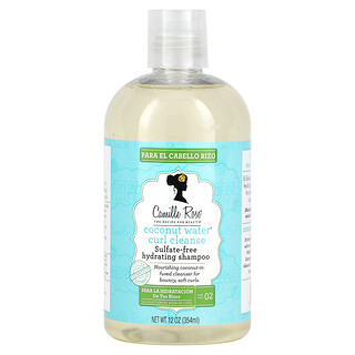 Camille Rose, Coconut Water Curl Cleanse, hydraterende shampoo, 12 oz (354 ml)