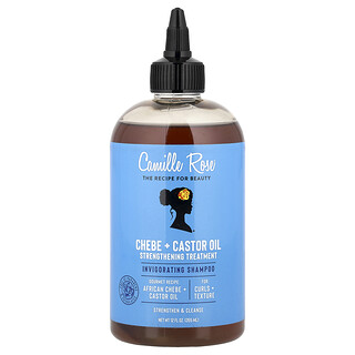 Camille Rose, Invigorating Shampoo, Strengthening Treatment, Chebe + Castor Oil, 12 fl oz (355 ml)