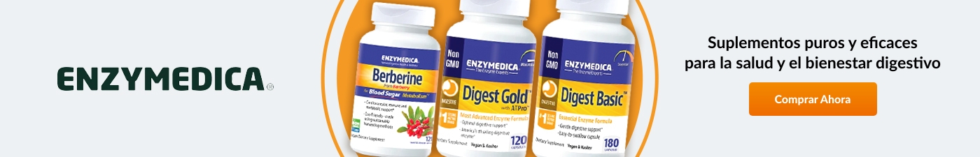 Enzymedica, suplementos puros y eficaces para la salud y el bienestar digestivo