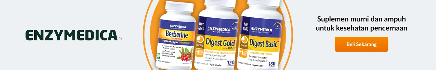 Enzymedica ​suplemen murni dan ampuh ​untuk kesehatan pencernaan