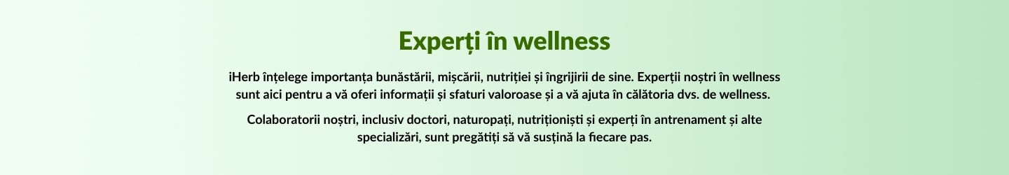 Experți în wellness