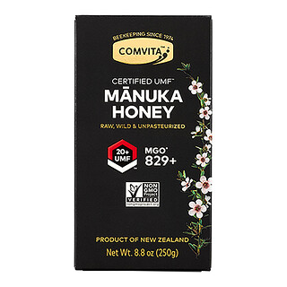 Comvita, 未加工麦卢卡蜂蜜，认可 UMF 20 + (MGO 829+)，8.8 盎司（250 克）